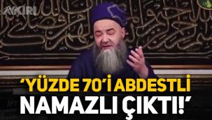Cübbeli Ahmet'ten dikkat çeken çıkış
