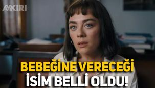 Demet Evgar'ın bebeğine vereceği isim belli oldu