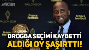 Didier Drogba seçimleri kaybetti, başkanlık seçiminde aldığı oy şaşırttı
