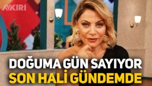 Doğuma gün sayan Seray Sever'in son hali gündem oldu