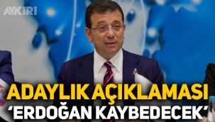 Ekrem İmamoğlu'ndan Cumhurbaşkanı adaylığı açıklaması: