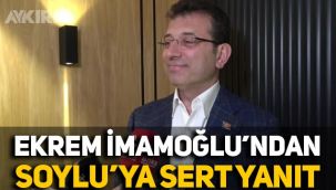 Ekrem İmamoğlu'ndan Süleyman Soylu'ya: Suçlu birisi varsa bakanın albümüne baksınlar