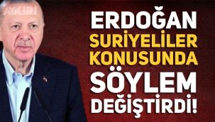 Erdoğan'dan Suriyelilerin geri gönderilmesi için çalıştıklarını açıkladı, Erdoğan 1 ay önce yaptığı açıklamada ise sığınmacıları göndermeyeceklerini açıklamıştı