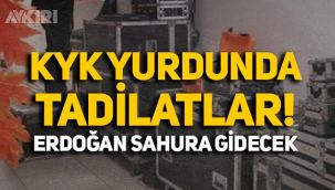 Erdoğan'ın sahura gideceği KYK yurdunda tadilatlar başladı, öğrenciler yazdı