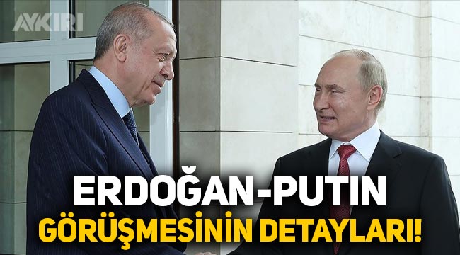 Erdoğan ve Putin telefonda görüştü, detayları açıklandı