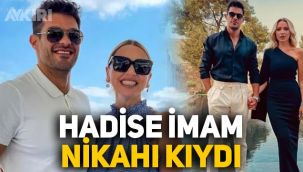 Evliliğe gün sayıyorlar: Hadise ve Mehmet Dinçerler imam nikahı kıydı