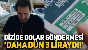 Evlilik Hakkında Her Şey dizisinde dolar göndermesi: