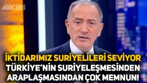 Fatih Altaylı'dan Suriyelilere bayram yasağına tepki: İktidarımız çok memnun