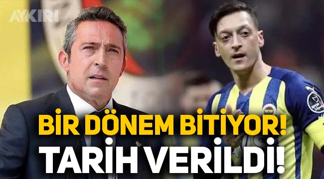 Fenerbahçe'de Mesut Özil dönemi bitiyor: Tarih verildi, İstanbul'a geliyor