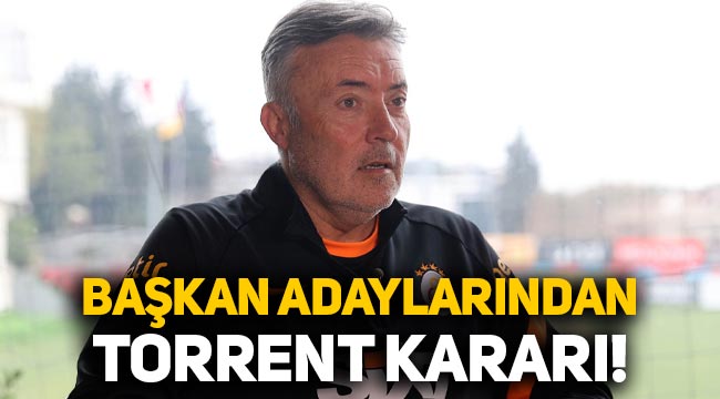 Galatasaray'da başkan adaylarından Domenec Torrent kararı: Akıbeti belli oldu