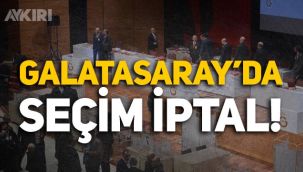 Galatasaray'da başkanlık seçimleri yeniden iptal edildi!