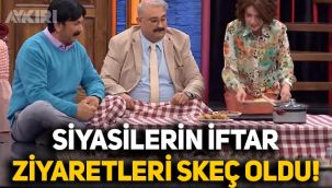 Güldür Güldür, siyasi liderlerin iftar ziyaretlerini skeç yaptı!