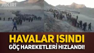 Havalar ısındı, göç hareketleri hızlandı: Binlerce Afgan, İran'a giriş yaptı