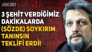 HDP'li Garo Paylan Meclis'e sözde Ermeni soykırımının tanınması için teklif verdi