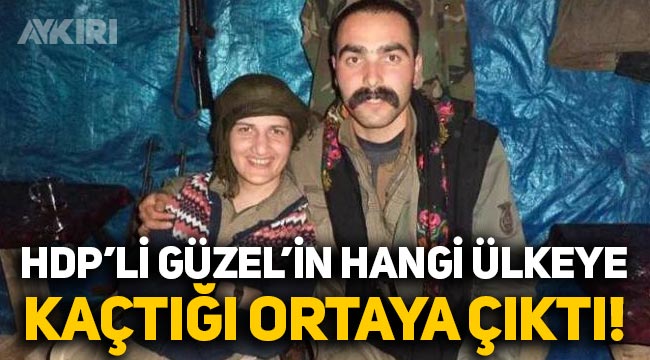 HDP'li Semra Güzel'in hangi ülkeye kaçtığı ortaya çıktı