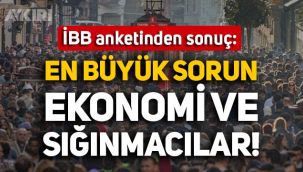İBB'nin İstanbul anketi açıklandı: En büyük sorun ekonomi ve sığınmacılar