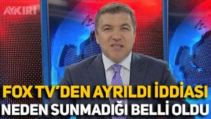 İsmail Küçükkaya, Fox Tv'den ayrıldı mı? Neden sunmadığı belli oldu