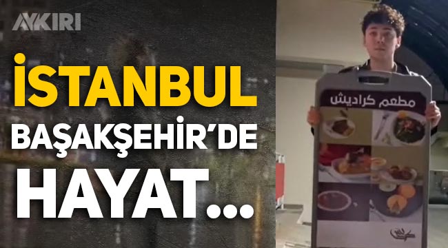 İstanbul Başakşehir'den dikkat çeken görüntüler: Türkçe görmek zor!