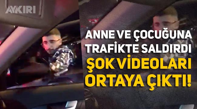 İstanbul'da trafik magandasının görüntüleri sosyal medyanın gündemine oturdu, yeni videoları ortaya çıktı