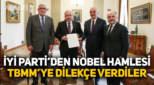 İYİ Parti Meclis'e sundu: Mustafa Abdülcemil Kırımoğlu, Nobel Barış Ödülü'ne aday gösterilsin