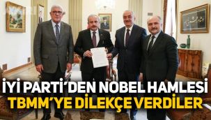 İYİ Parti Meclis'e sundu: Mustafa Abdülcemil Kırımoğlu, Nobel Barış Ödülü'ne aday gösterilsin