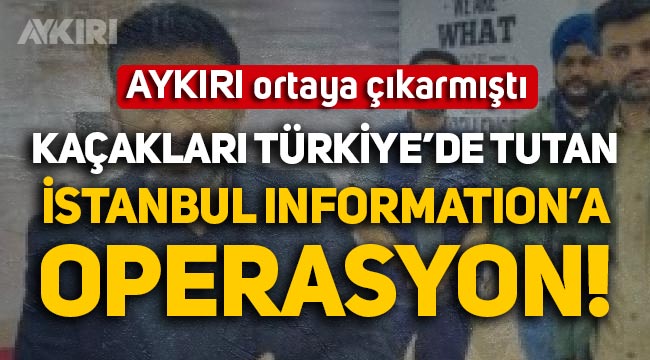 Kaçakları Türkiye'de tutan İstanbul Information isimli şirkete operasyon: 5 kişi gözaltına alındı!