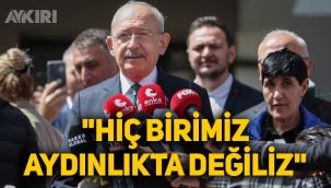 Kemal Kılıçdaroğlu elektriği kesilen aileyi ziyaret etti: Hiç birimiz aydınlıkta değiliz