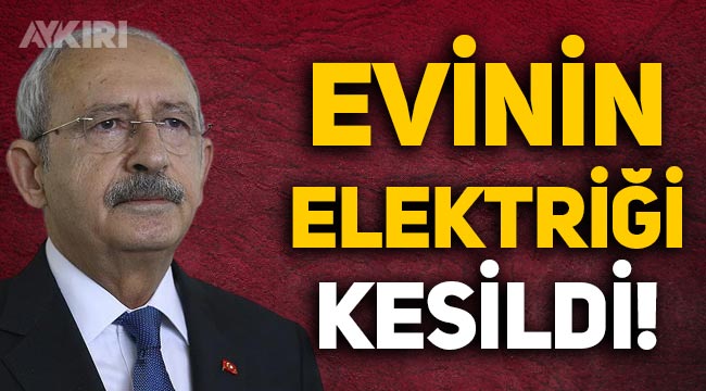 Kemal Kılıçdaroğlu evinin elektriğinin kesildiğini açıkladı.