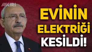 Kemal Kılıçdaroğlu evinin elektriğinin kesildiğini açıkladı.
