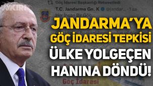 Kemal Kılıçdaroğlu'ndan Jandarma Genel Komutanlığı'na Göç İdaresi tepkisi: Ülke yolgeçen hanına döndü