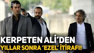 Kerpeten Ali'yi oynayan Barış Falay'dan yıllar sonra 'Ezel' itirafı