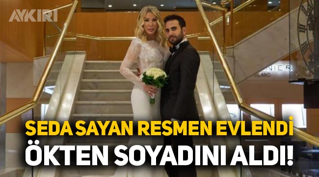 Mayıs ayını bekleyemediler: Seda Sayan ve Çağlar Ökten resmen evlendi