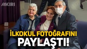 Meral Akşener, ilkokuldaki fotoğrafını paylaştı