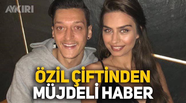 Mesut Özil ve Amine Gülşe'den güzel haber: İkinci kez bebek bekliyor
