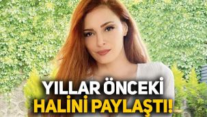 Mine Tugay'ı tanımak imkansız: Yıllar önceki halini paylaştı