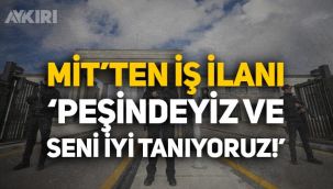 MİT, iş ilanı yayımladı: