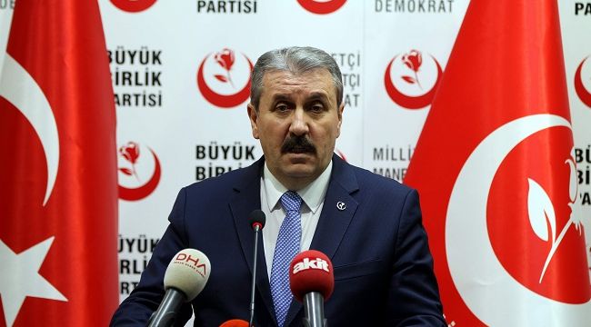 Mustafa Destici isim verdi: Millet İttifakı'nın Cumhurbaşkanı adayı olmalı