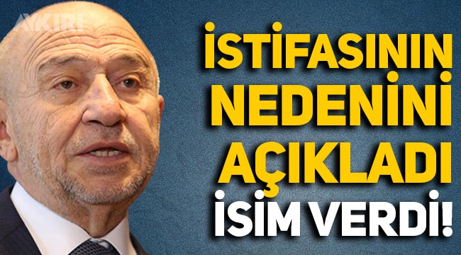 Nihat Özdemir istifasının nedenini açıkladı, isim verdi: Göksel Gümüşdağ