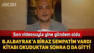 Onur Babacan yeni videosuyla gündemde: Berat Albayrak'a biraz sempatim vardı kitabı okuyunca o da gitti