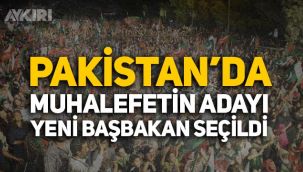 Pakistan'da muhalefetin adayı Şahbaz Şerif, yeni başbakan seçildi