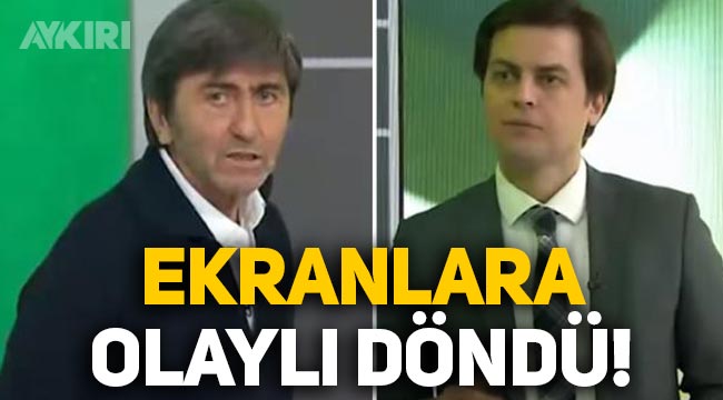 Rıdvan Dilmen ekranlara olaylı döndü: Ali Koç benden özür dilesin
