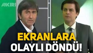 Rıdvan Dilmen ekranlara olaylı döndü: Ali Koç benden özür dilesin