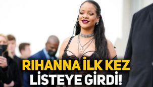 Rihanna bir ilke imza attı, listeye girdi!