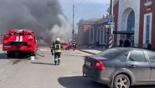 Rusya, Ukrayna'da tren istasyonunu vurdu: 30'dan fazla ölü