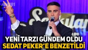Şarkıcı Doğuş'un yeni tarzı gündem oldu, Sedat Peker'e benzetildi
