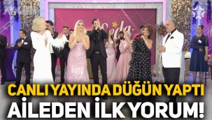 Seda Sayan canlı yayında düğün yaptı, Çağlar Ökten'in ailesinden evlilik hakkında ilk açıklama