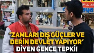 Sokak röportajında 