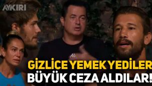 Survivor'da dolma krizi: Gizlice buldukları yemeği yediler, Acun Ilıcalı verdikleri cezayı açıkladı