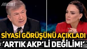 Tanju Çolak siyasi görüşünü açıkladı: