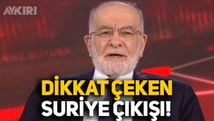 Temel Karamollaoğlu'ndan Suriye çıkışı: AKP başlattı
